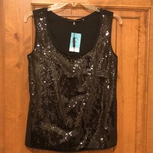 Elie Tahari sequin tank